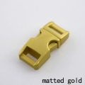 matted gold