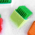 Multi-fuction Cleaning Washing Scrub Brush Hand-held Shoes Mini Silicone Washboard Cleaner Home Houseware Clothes Tools 1piece