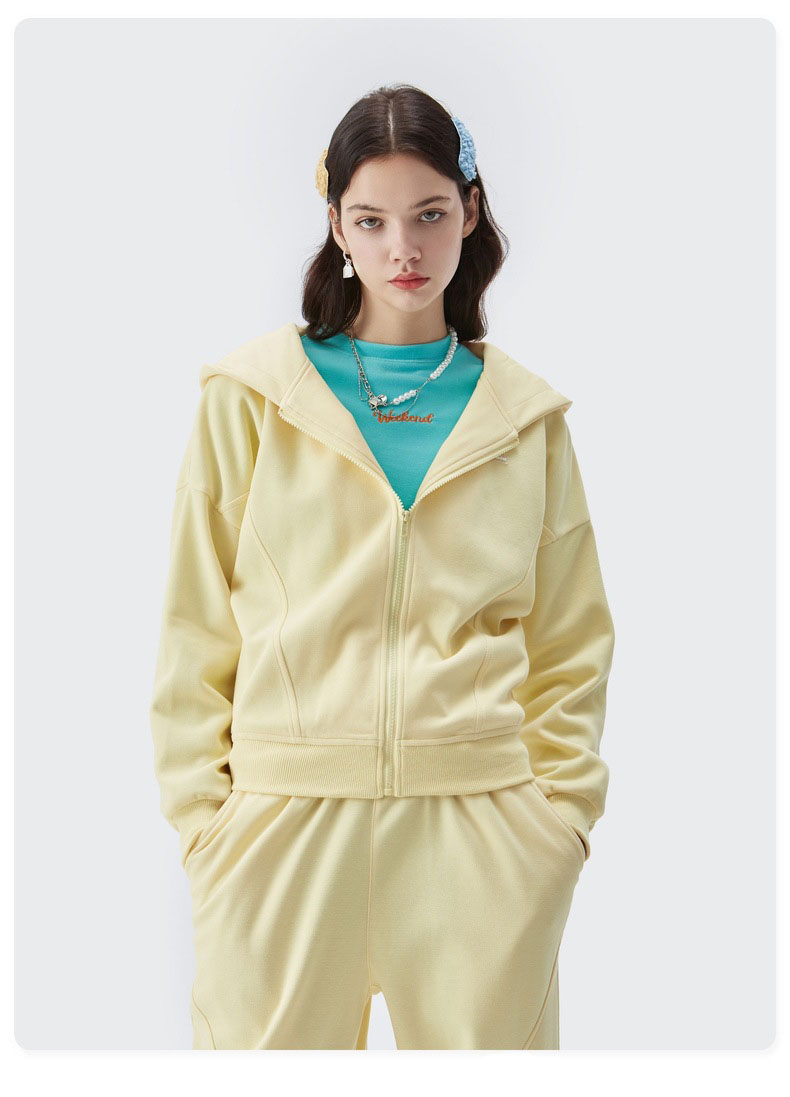 Zipper Up Hoodie