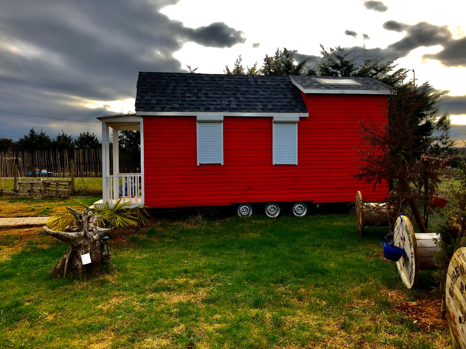 Tinyhouse , Red House 21', Prefab House , Architecture , Römork Ağaç Ev , Trailer House