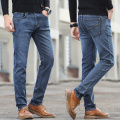 2020 Men's Autumn Winter Cotton Jeans men Stretch Business Pants Fashion trousers Denim Jean Mens Jeans big size 35 36 38 40