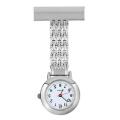 Fashion Stainless Steel Arabic Numeral Quartz Fob Watch Brooch Doctor Hanging Quartz Nurse Watch nurse pockets watches