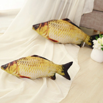 1pc Simulation Carp Stuffed Fish Plush Toy Pillow Cartoon Animal Fish Pillow Sofa Bed Pillow Appease Baby Creative Toy Kids Gift