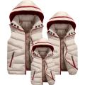 Autumn Winter Child Waistcoat Girls Boys Down Vest Baby Sleeveless Kids Hooded Jacket Outwear Infant Baby Clothes