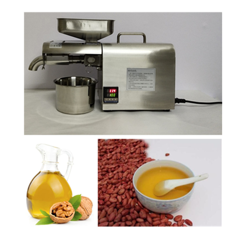 Good quality mini sesame oil press machine peanut soybean sunflower rapeseed seeds oil squeezer