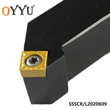 OYYU SSSCR SSSCR2020 Turning Tool Holder 20mm SSSCR2020K09 SSSCL2020K09 Lathe Cnc Boring Bar Tungsten SCMT09T304 Carbide Inserts