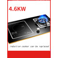Household Embedded Dual-cooker Electric Induction Cooker Liquefied Gas Cooktop Table-type Gas Range Safe Convenient Kitchen Tool