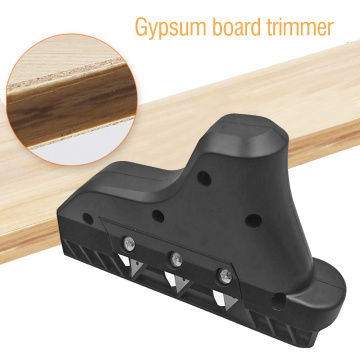 Plasterboard Edger Gypsum Board Hand Plane Drywall Edge Chamfer Woodworking Hand Tool Trimming Chamfer Wood Planer Router Bit