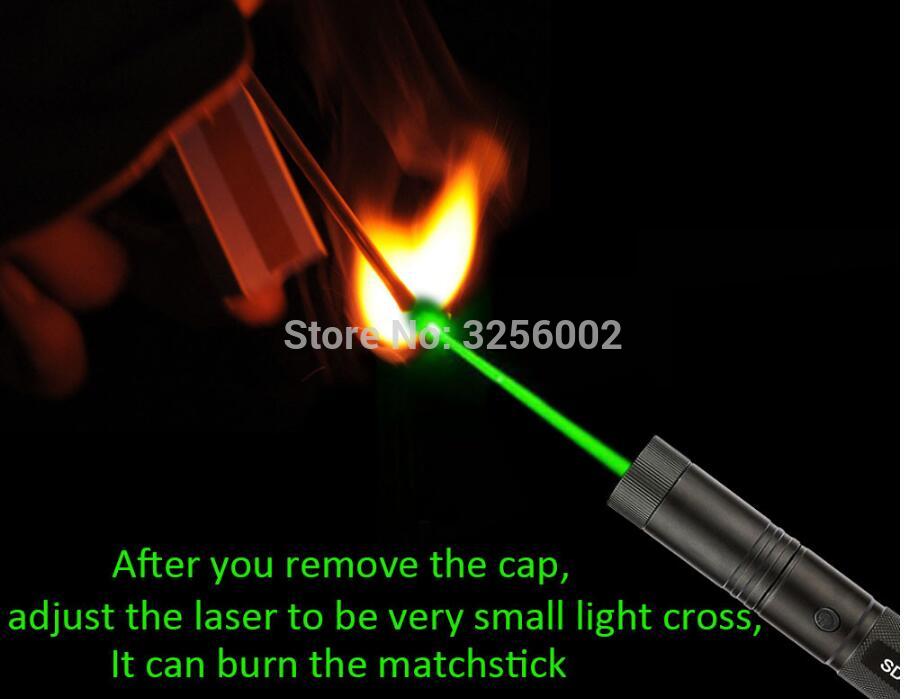 High Power Military 100W 10000M 532nm Powerful SDLaser 303 Green Red Laser Pointer Pen Lazer Light Focus Burning Burn Cigarettes