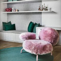 Designer modern leisure apartment sofa by one seat