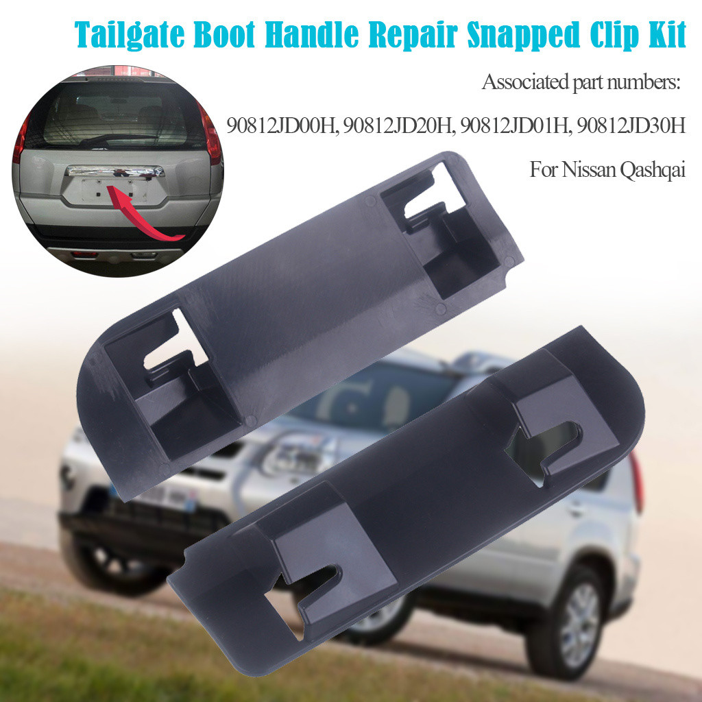 CARPRIE Switches & Relays Brand New Auto Car Trunk Door Boot Handle Repair Snapped Clip Kit Clips For Nissan Qashqai Jun19