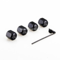 4 x Car Styling Funny Sexy Woman Anti-theft Stainless Wheel Tire Valve Stems Caps Car Wheel Tyre Tire Stem Air Valve Caps