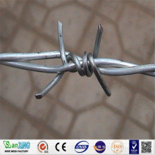 BWG16 Single Electric Galvanzied Barbed Wire