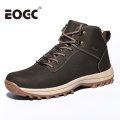 Brand Super Warm Men boots Winter Leather boots Waterproof Rubber Snow Boots work Safety shoes ankle boots For Men winter shoes