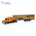 1:87 Scale Sliding Alloy Car Model Container truck Toy Vehicles Mini Diecast Model Car Educational Toy for Kids Boy )