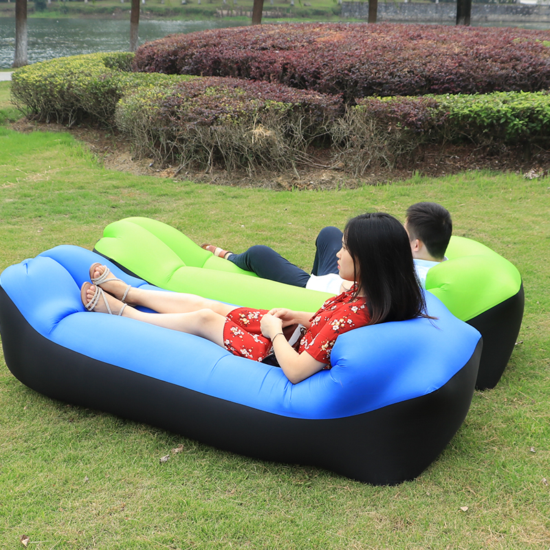 2020 hot sale Garden Chair ultralight high quality Inflatable Air chair Mattress Camping Portable Air Chair Beach Bed Pool Float