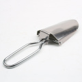 Mini Stainless Steel Garden Tools Collapsible Folding Shovel Camping Spade Portable Gardening Tool Cloth Package