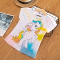 Unisex Baby Summer T Shirt Unicorn Printed Rainbow Tops Tees Kids Children Casual Clothing Comfy T-shirt For Girls Boys Shirts