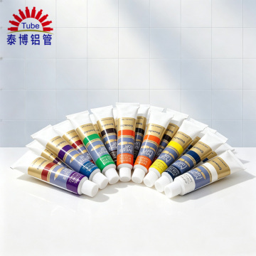 Art Paint Aluminum Squeeze Tubes