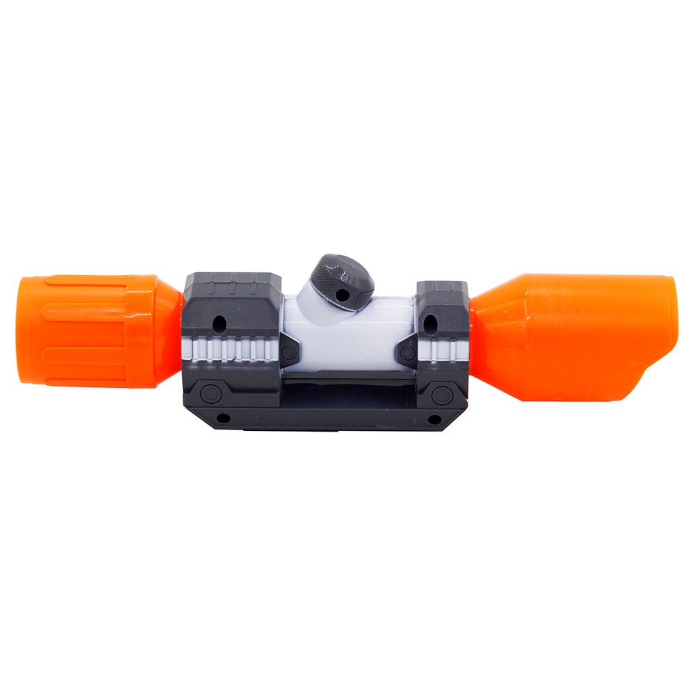 Modified Part Front Tube Sighting Device for Nerf Elite Series - Orange + Grey + Black Toy Gun Accessories