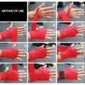 2pcs/pack 3m Cotton kick boxing bandage wrist straps sports Sanda Taekwondo Hand Gloves wraps bandage muay thai