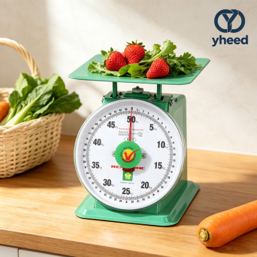 50Kg Mechanical Scale With Flat Metal Platform