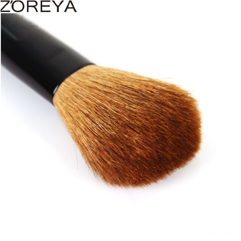 ZOREYA Brand Natural Goat Hair Powder Brush Superior Mineral Blush Brush As Durable Makeup Tool