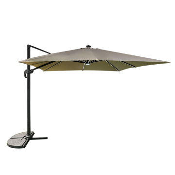 Roma Solar LED Beach Umbrella Sun Protection