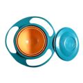 Baby Feeding Dishes Toy Baby Gyro Bowl Universal 360 Rotate Spill-Proof Dishes Children's Baby Tableware 2020