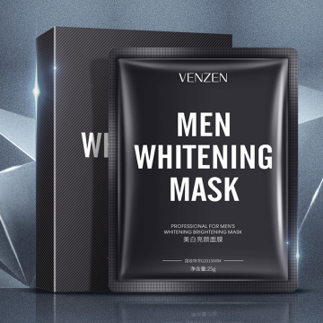 Refreshing Whitening Repairing Facial Mask Firm Skin For Men Care And Brightening Moisturizing Elastic Oil Control 10 Pcs