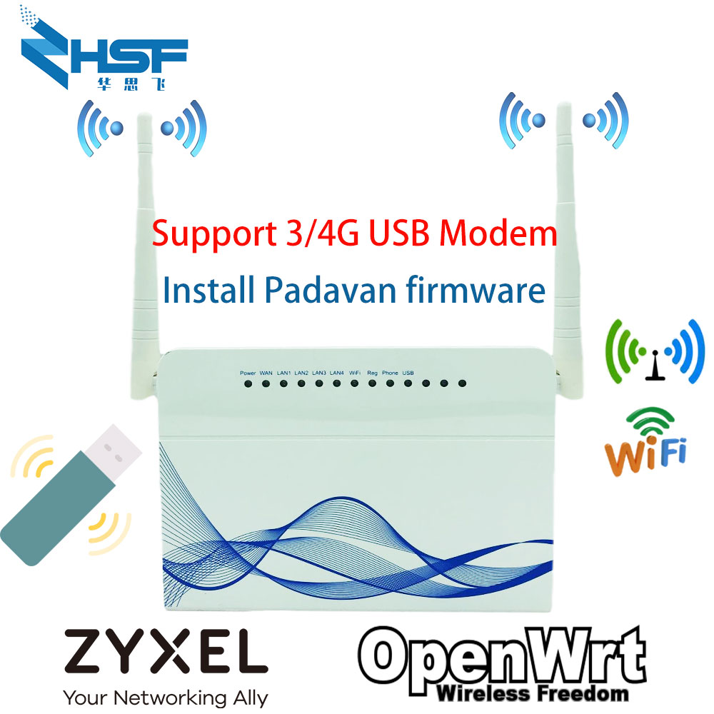 WiFi router 3G/4GUSB modem for 4g wifi internet access 4 LAN port external antenna VPN wifi router support zyxel keenetic omni 2