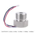 G1/2 Flat Mode Pressure Transmitter Sensor 0-10/30/100/300/600bar Input 5V DC 23GB