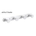 white 4 hooks