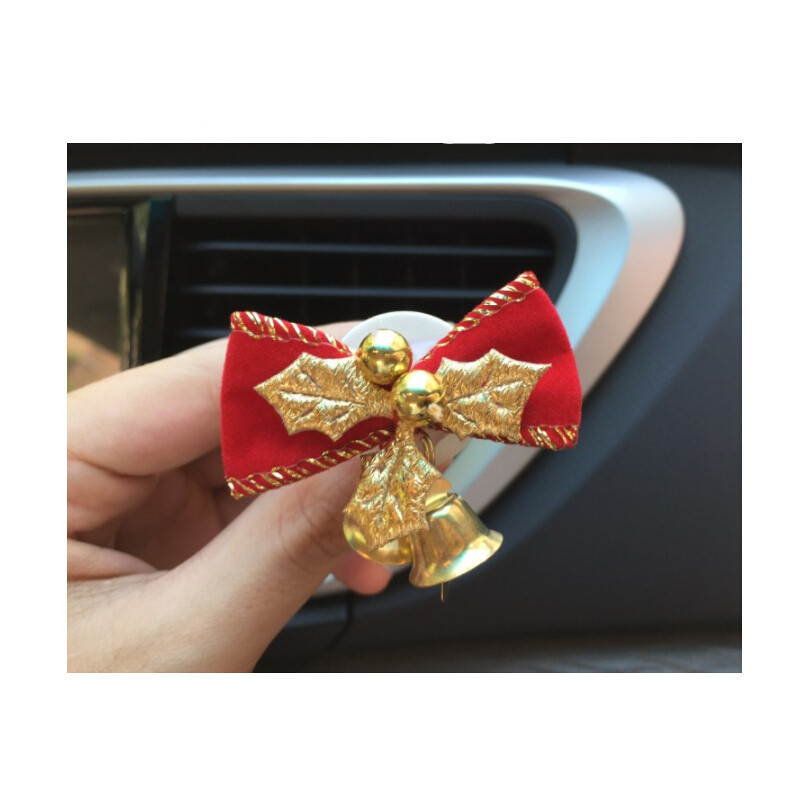 1pc Christmas Flower Car Fragrance Air Freshener Perfume Clip Auto Air Conditioning Vent Outlet Clip