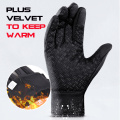 2020 Winter Unisex Touchscreen Cycling Gloves Bicycle Warm Full Finger Bike Ski Outdoor Camping Hiking Motorcycle Gloves