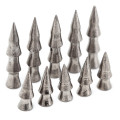2020 New 5pcs/8pcs Small Thin Worm Weights Sinkers Insert Into Soft Plastic Lures Tungsten Nail Pagoda Fishing Sinker