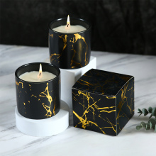 Marbled Ceramic Scented Candles Wedding Atmosphere Candles