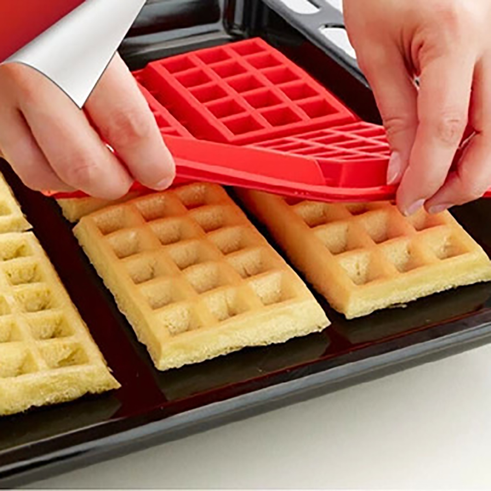 Waffle Makers For Kids Silicone Cake Mould Waffle Mould Silicone Bakeware Set Nonstick Silicone Baking Mold