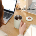Portable Electric Kettle Boiled Water Tea Pot Heated/Stew Cup Health Preserving Pot Desktop Mini Kettle For Office Home 350ml