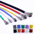 Free shipping 10 meters high quality silicone wire and cable 12 13 14 15 16 17 18 20 22 24 26 28 30AWG heat and cold resistant