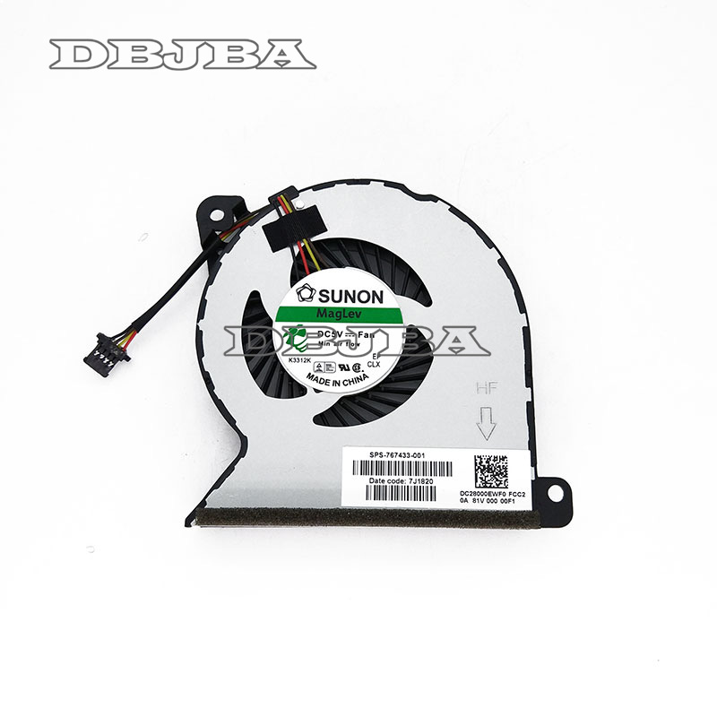 Original for HP ProBook 450 445 470 G2 767433-001 cpu cooling fan MF60070V1-C350-S9A