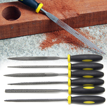 6Pcs 140mm Mini Metal Filing Rasp Needle File Wood Tools Hand Woodworking Dropshipping