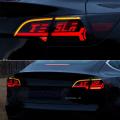 HCMOTIONZ OLED LED Tail Lights For Tesla Model 3 Model Y Selectable pattern 2017-2021