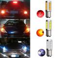 LED Car Rear Direction Indicator Lamp Front Turn Lamp Amber P21W Signals Light LED BAU15s P21W Led Turn Brake Light Tail Lamp