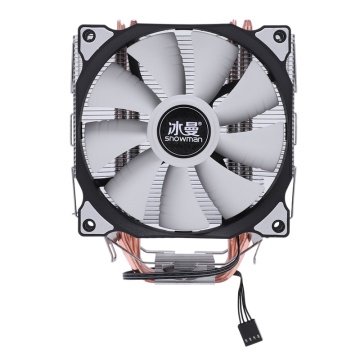 SNOWMAN MT-4 CPU Cooler Master 4 Direct Contact Heatpipes Freeze Tower Cooling System CPU Cooling Fan with PWM Fans