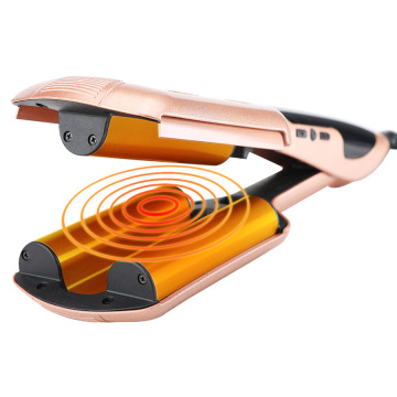 Ceramic liquid crystal curler egg roll straightener three-tube wave wet and dry hair curler