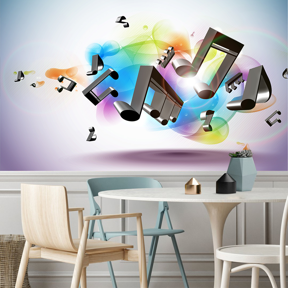 Music Notation Tapestry Living Room Bedroom Wall Hanging Witchcraft Beach Towel Musical Art Background Wall Decorative Blanket