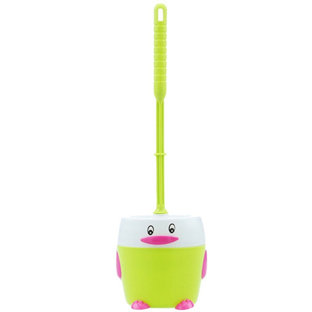 Bathroom toilet brush With penguin base strong supplies Household cleaning products Plastic brush Dirty hand hygiene tools new