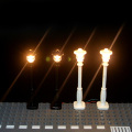 City Street Mini Model Light LED Lamps 7 Ports LED USB Light-Emitting Classic Brick Compatible All Brands Light Building Blocks