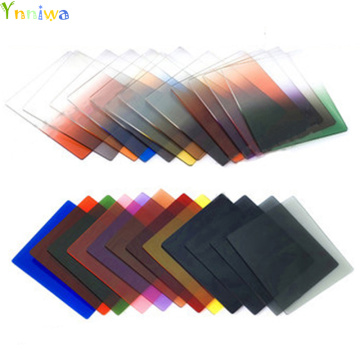 24 square Color Filters full color filters+Graduated color filers for Cokin P + +tracking number